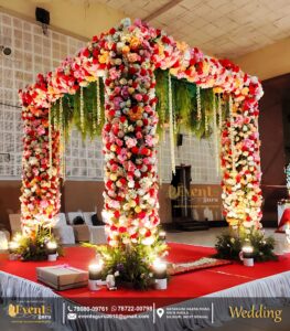 Flowers Decoration Wedding Mandap