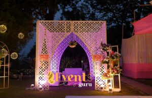 Night party Decoration with lighting By -Event guru